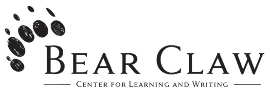 Bear paw as logo for Center for Learning and Writing